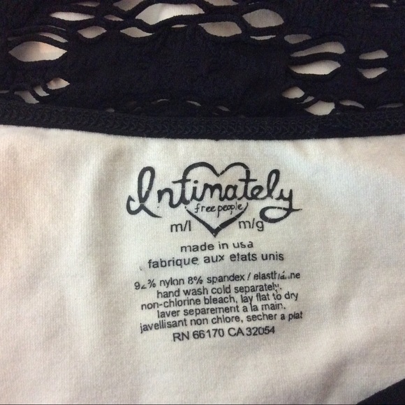 Free People Lace Stretch Bodycon Dress M L - Picture 6 of 6